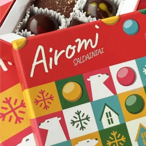 4 vnt. saldainių dėžutė